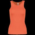 Camiseta de deporte tirantes para chica Fluorescent Orange Xl