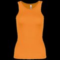 Camiseta de deporte tirantes para chica Orange XS