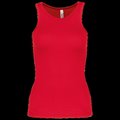 Camiseta de deporte tirantes para chica Red S