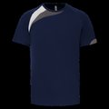 Camiseta deportes manga corta niños Sporty navy/White/Storm grey 8/10 ans