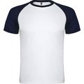 Camiseta Deportiva Bicolor BLANCO/MARINO 8