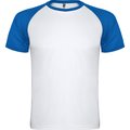 Camiseta Deportiva Bicolor BLANCO/ROYAL 16