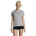 Camiseta Deportiva Mujer 140g Gris Puro S