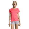 Camiseta Deportiva Mujer 140g Neon Coral Xxl