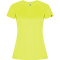 Camiseta ECO Manga Corta Mujer Control Dry Amarillo Fluor 2XL