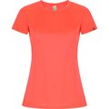 Camiseta ECO Manga Corta Mujer Control Dry CORAL FLUOR 2XL