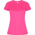 Camiseta ECO Manga Corta Mujer Control Dry ROSA FLUOR 2XL