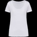 Camiseta ecorresponsable mujer White Xl
