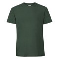 Camiseta Efecto piel de melocotón Bottle Green L