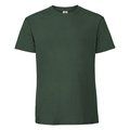 Camiseta Efecto piel de melocotón Bottle Green M