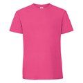 Camiseta Efecto piel de melocotón Fuchsia XL