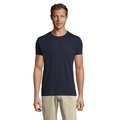Camiseta Entallada Hombre Algodón French Marino L