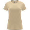 Camiseta entallada de manga corta con cuello redondo Angora S