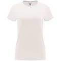 Camiseta entallada de manga corta con cuello redondo BLANCO VINTAGE L