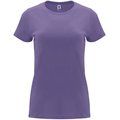 Camiseta entallada de manga corta con cuello redondo Iris Purpura Xl