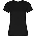 Camiseta entallada de manga corta Negro S
