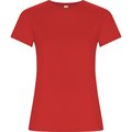 Camiseta entallada de manga corta Rojo S
