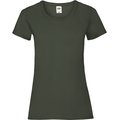 Camiseta entallada mujer 100% algodón Bottle Green XL