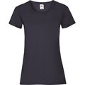 Camiseta entallada mujer 100% algodón Deep Navy Xs