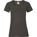 Camiseta entallada mujer 100% algodón Light Graphite M