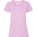 Camiseta entallada mujer 100% algodón Light Pink M