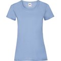 Camiseta entallada mujer 100% algodón Sky Blue M