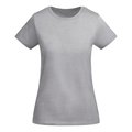 Camiseta entallada mujer algodón orgánico GRIS VIGORE 2XL