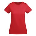 Camiseta entallada mujer algodón orgánico Rojo 3XL