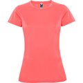 Camiseta Entallada Mujer Coral Fluor M