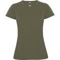 Camiseta Entallada Mujer Verde militar L