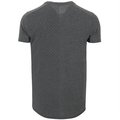 Camiseta con Estampado Lateral de Líneas