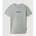 Camiseta Estilo urbano con logotipo Medium grey melange M
