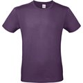 Camiseta hombre 100% algodón preencogido Radiant Purple S