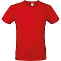 Camiseta hombre 100% algodón preencogido Red L