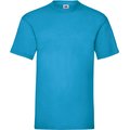 Camiseta hombre algodón cuello redondo Azur Blue M