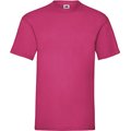 Camiseta hombre algodón cuello redondo Fuchsia XL