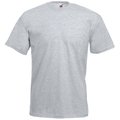 Camiseta hombre algodón cuello redondo Heather Grey M