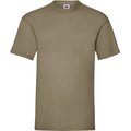 Camiseta hombre algodón cuello redondo Khaki Beige M