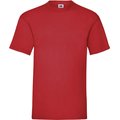 Camiseta hombre algodón cuello redondo Red M