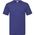 Camiseta hombre algodón cuello redondo Retro Heather Royal Xxl
