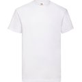 Camiseta hombre algodón cuello redondo White 3Xl