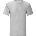 Camiseta hombre algodón peinado Heather Grey L