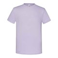 Camiseta hombre algodón peinado Soft Lavander L