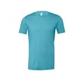 Camiseta hombre algodón poliéster Heather Aqua Xxl