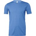 Camiseta hombre algodón poliéster Heather Columbia Blue M