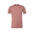 Camiseta hombre algodón poliéster Heather Mauve S