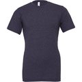 Camiseta hombre algodón poliéster Heather Midnight Navy L