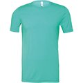 Camiseta hombre algodón poliéster Heather Sea Green L