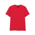 Camiseta hombre algodón preencogido Red 5Xl