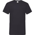 Camiseta hombre cuello de pico Black S